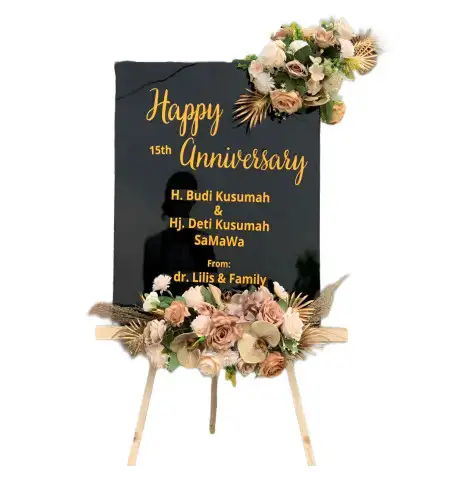 Papan Bunga Akrilik Tamiang